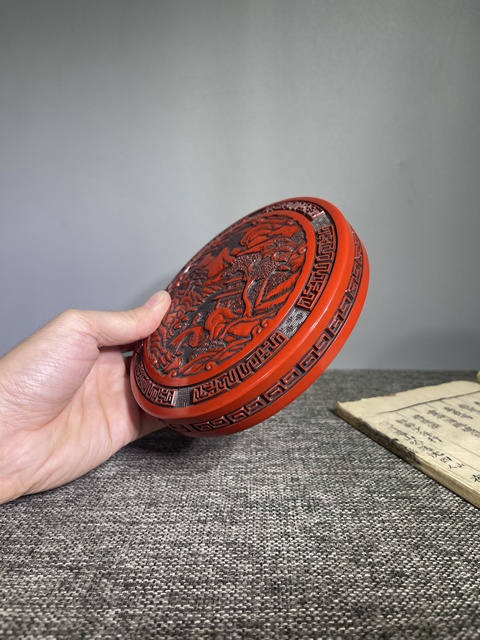 古玩雜項創(chuàng)匯時期.漆盒拍賣，當前價格0元