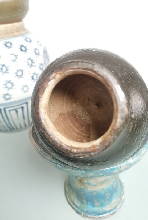 古玩陶瓷黑釉罐真品鑒賞圖