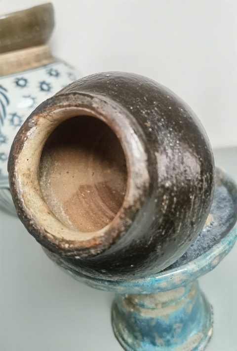 古玩陶瓷黑釉罐真品鑒賞圖