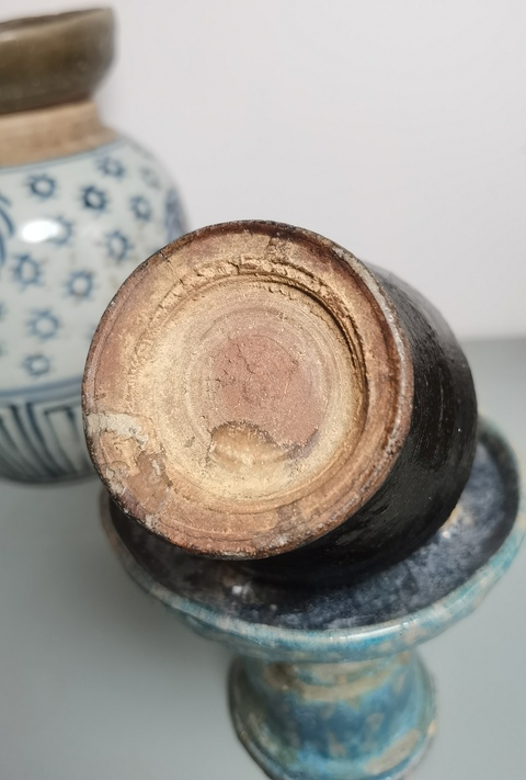 古玩陶瓷黑釉罐真品鑒賞圖