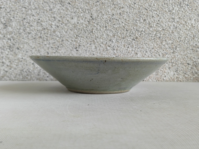 古玩陶瓷清中期魚紋青花盤拍賣，當(dāng)前價(jià)格580元