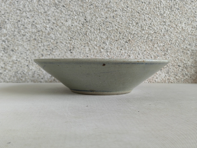 古玩陶瓷清中期魚紋青花盤拍賣，當(dāng)前價(jià)格580元