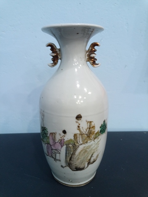 古玩陶瓷尺瓶拍賣，當前價格1280元