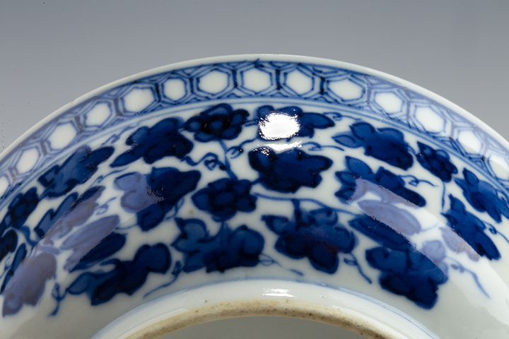 古玩陶瓷清晚·青花三多紋蓋碗拍賣，當前價格774元