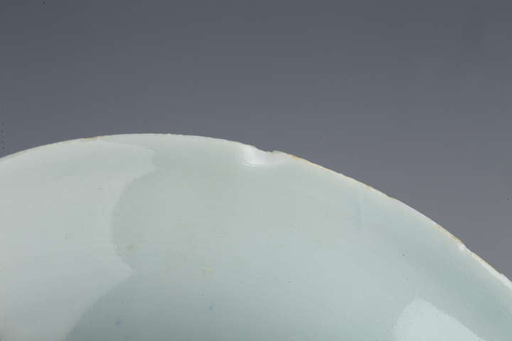 古玩陶瓷清晚·青花山水紋碟拍賣，當(dāng)前價格188元