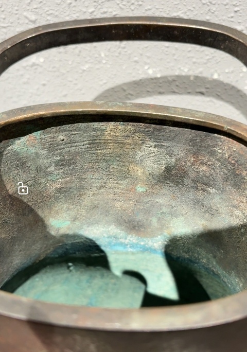 古玩銅器卣真品鑒賞圖