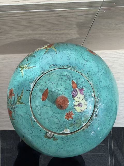 古玩陶瓷冬瓜罐真品鑒賞圖