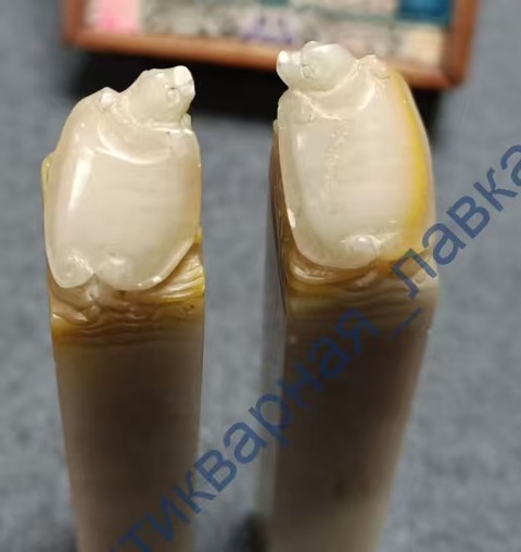 古玩玉器壽山石印章真品鑒賞圖