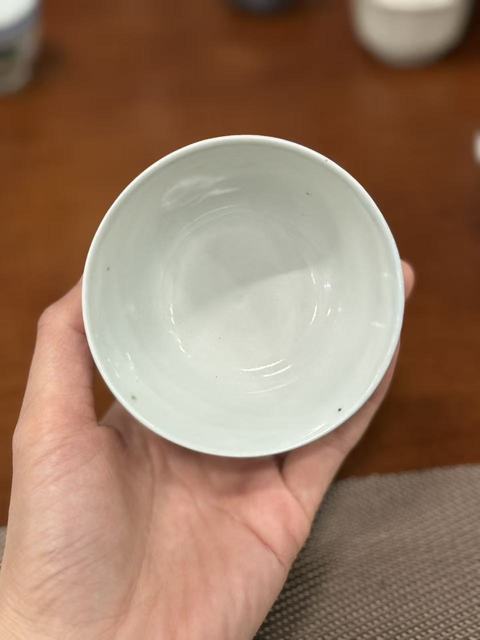 古玩陶瓷青花三星杯真品鑒賞圖