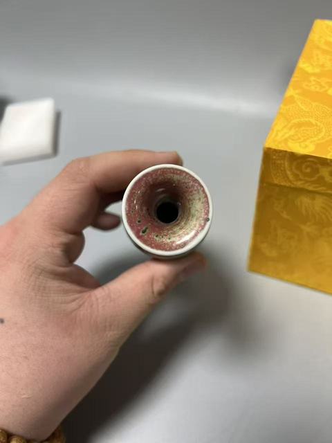 古玩陶瓷柳葉瓶真品鑒賞圖