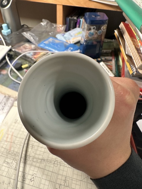 古玩陶瓷明崇禎 青花人物紋膽瓶真品鑒賞圖