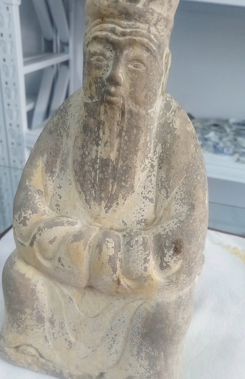 古玩雜項土地公真品鑒賞圖