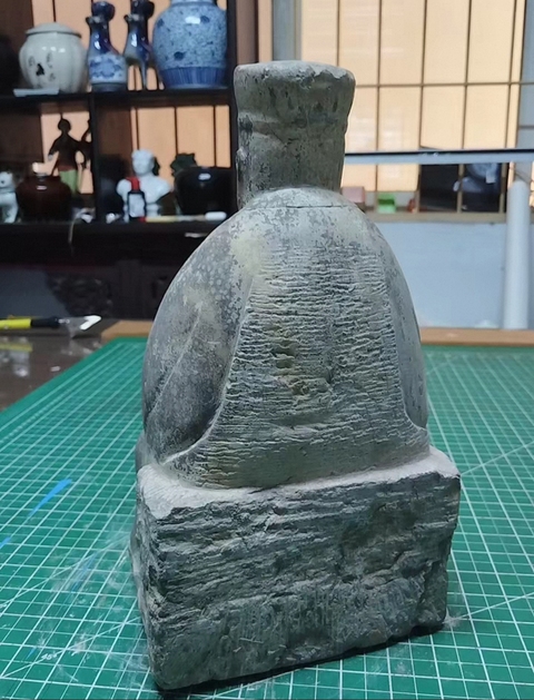 古玩雜項土地公真品鑒賞圖