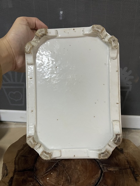 古玩陶瓷粉彩花鳥紋水仙盆拍賣，當前價格3999元