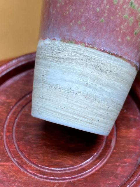 古玩陶瓷柳葉瓶真品鑒賞圖