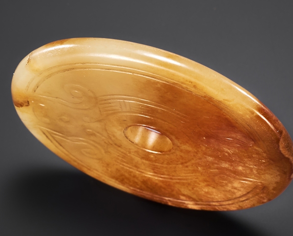 古玩玉器玉璧真品鑒賞圖