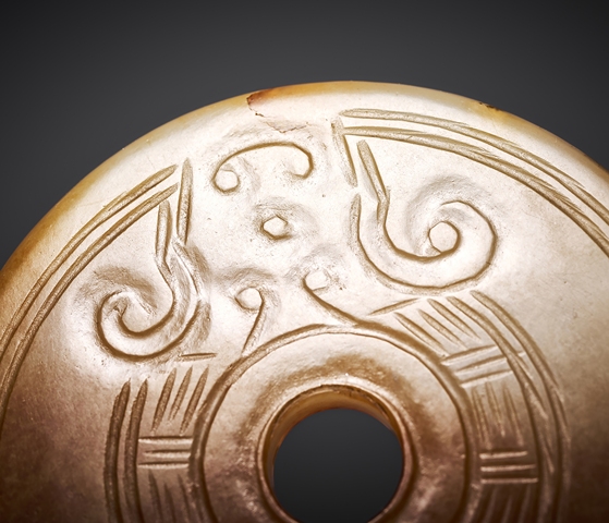 古玩玉器玉璧真品鑒賞圖