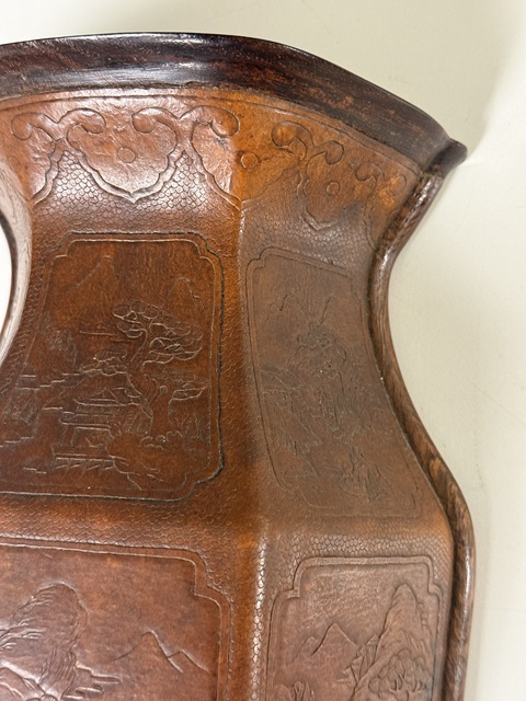 古玩雜項范模葫蘆壁瓶真品鑒賞圖