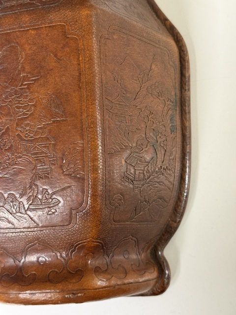 古玩雜項范模葫蘆壁瓶真品鑒賞圖