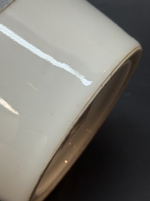 古玩陶瓷民國(guó) 粉彩人物故事圖瓶真品鑒賞圖