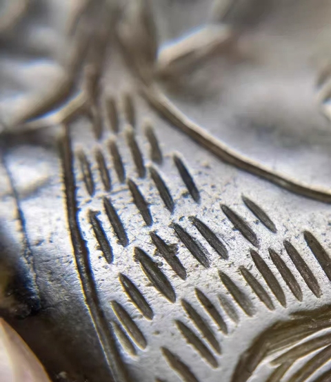 古玩玉器岫玉雕“龍紋牌”真品鑒賞圖