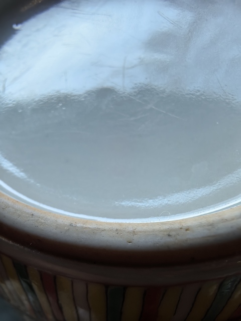 古玩陶瓷清晚期 粉彩罐真品鑒賞圖