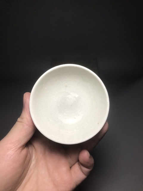 古玩陶瓷青白釉杯碟真品鑒賞圖