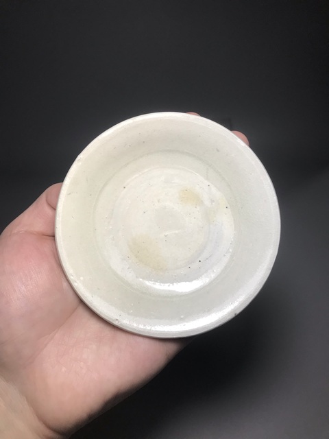 古玩陶瓷青白釉杯碟真品鑒賞圖