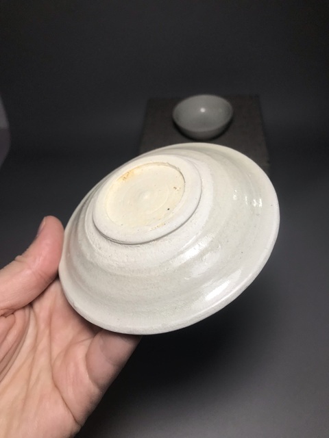 古玩陶瓷青白釉杯碟真品鑒賞圖