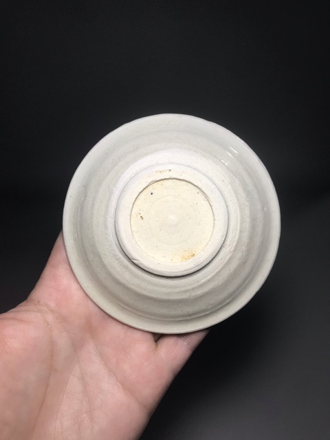 古玩陶瓷青白釉杯碟真品鑒賞圖