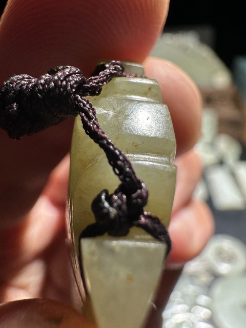 古玩玉器和田玉雕“八刀蟬”真品鑒賞圖