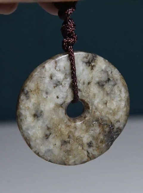 古玩玉器玉璧真品鑒賞圖