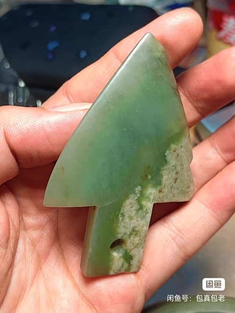 古玩玉器和田玉雕“箭簇”真品鑒賞圖