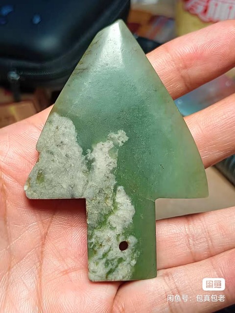 古玩玉器和田玉雕“箭簇”真品鑒賞圖