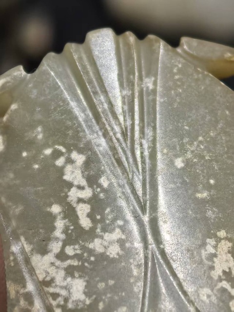 古玩玉器八刀蟬真品鑒賞圖