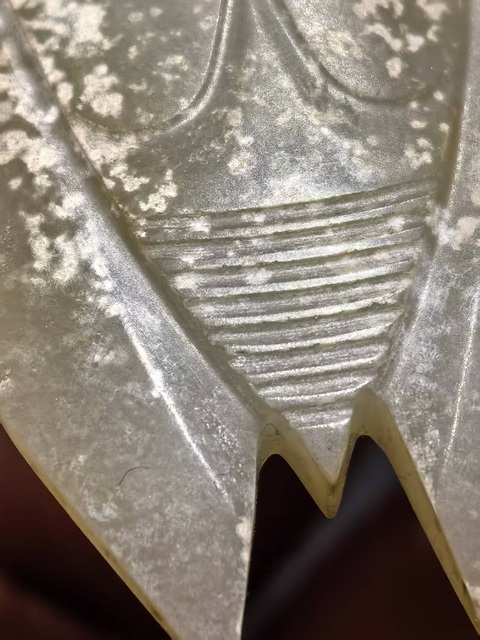 古玩玉器八刀蟬真品鑒賞圖