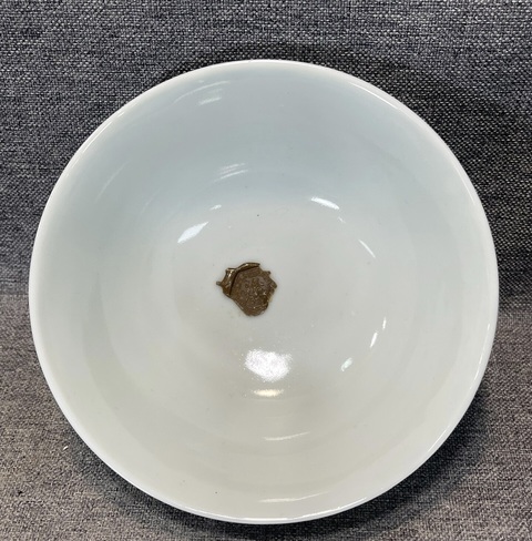 古玩陶瓷青花花卉紋碗真品鑒賞圖