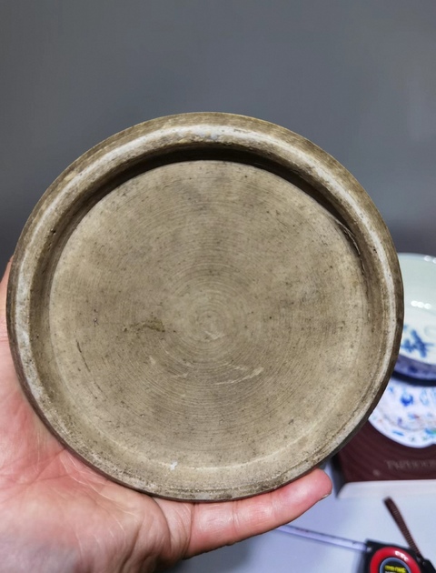 古玩陶瓷清雍乾灑藍(lán)描金山水樓閣鳳尾尊拍賣，當(dāng)前價(jià)格15000元