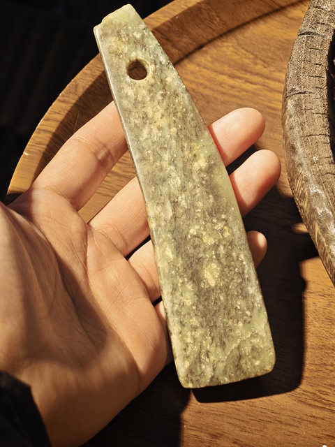 古玩玉器古玉魚形器真品鑒賞圖