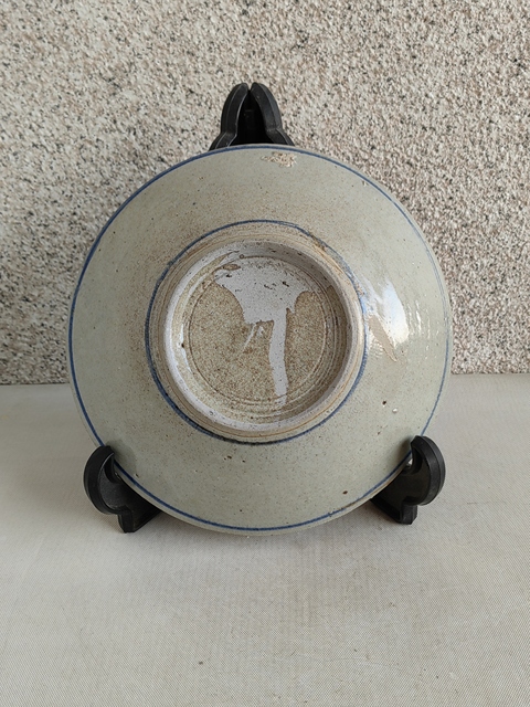 古玩陶瓷魚藻紋青花盤拍賣，當(dāng)前價格680元