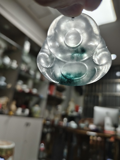 古玩玉器非天然翡翠真品鑒賞圖