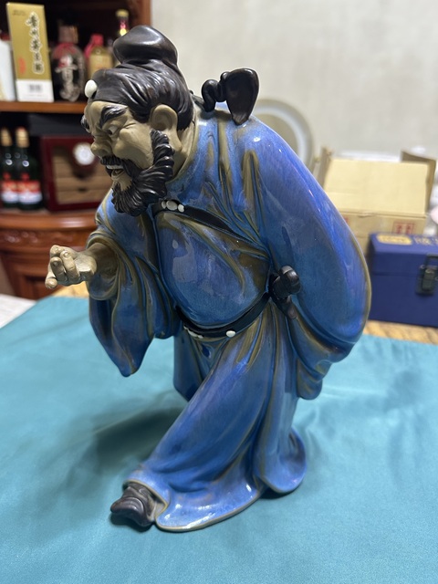 古玩陶瓷創匯時期石灣鐘馗相拍賣，當前價格8600元