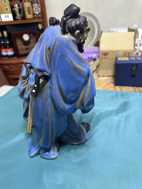 古玩陶瓷創匯時期石灣鐘馗相拍賣，當前價格8600元