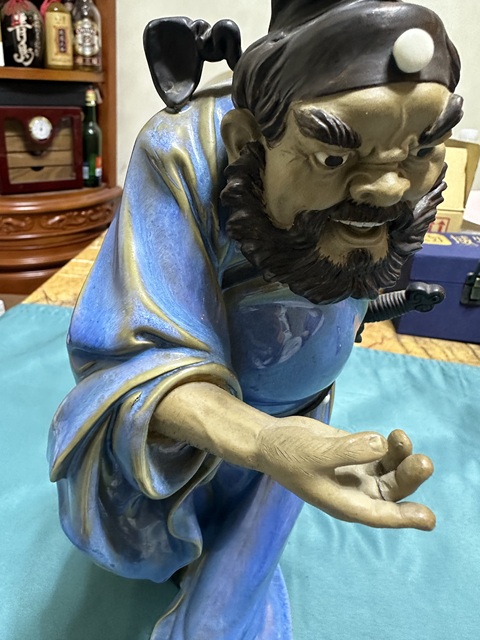 古玩陶瓷創匯時期石灣鐘馗相拍賣，當前價格8600元