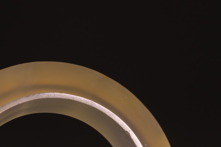 古玩玉器瑪瑙三才環真品鑒賞圖