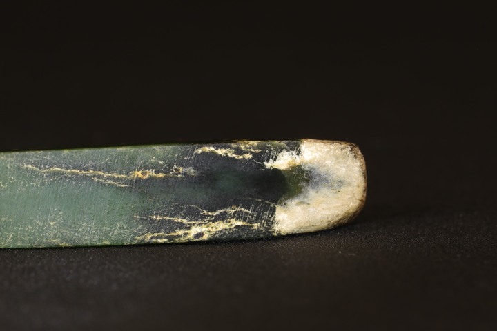 古玩玉器玉柄型件真品鑒賞圖