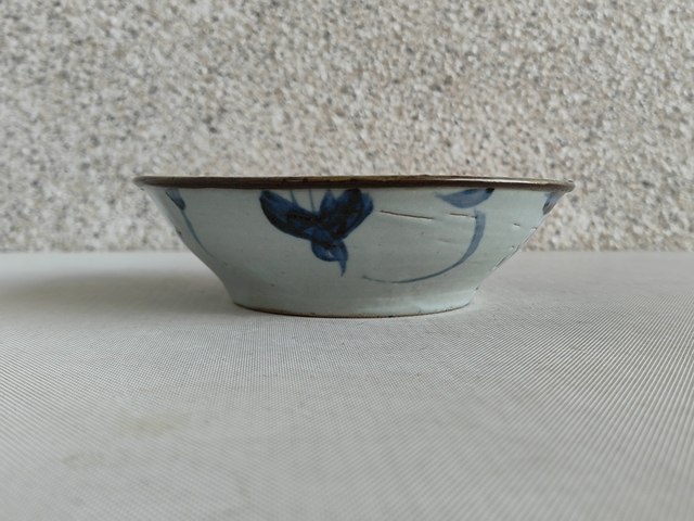 古玩陶瓷青花花卉紋碗拍賣，當前價格680元