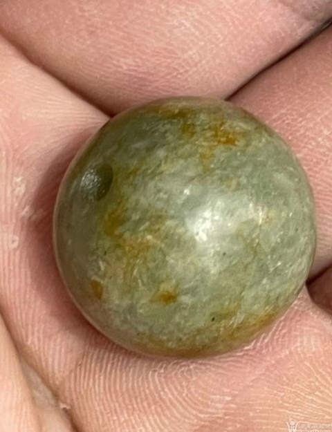 古玩玉器提油仿古“玉珠”真品鑒賞圖