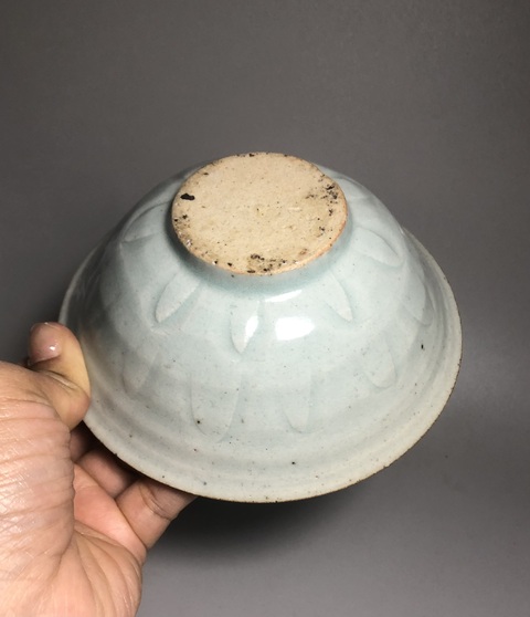 古玩陶瓷宋，湖田窯影青釉鵝紋碗拍賣，當前價格2000元