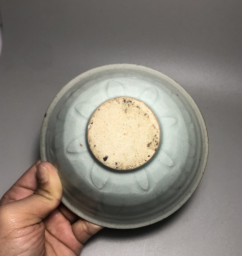 古玩陶瓷宋，湖田窯影青釉鵝紋碗拍賣，當前價格2000元